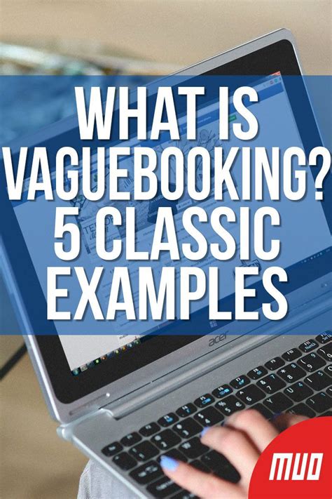 vaguebooking meaning.